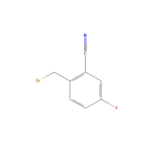 217661-27-3 2-CYANO-4-FLUOROBENZYL BROMIDE chemical structure