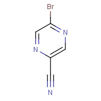 221295-04-1 5-BROMOPYRAZINE-2-CARBONITRILE chemical structure