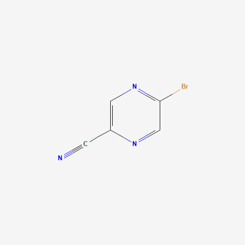 221295-04-1 5-BROMOPYRAZINE-2-CARBONITRILE chemical structure