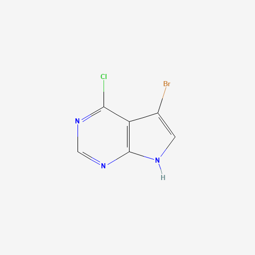 22276-95-5 5-Bromo-4-chloro-7H-pyrrolo[2,3-d]pyrimidine chemical structure