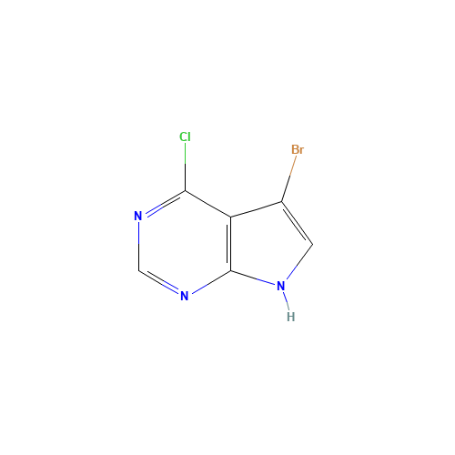22276-95-5 5-Bromo-4-chloro-7H-pyrrolo[2,3-d]pyrimidine chemical structure