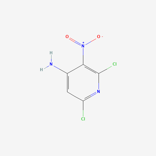 2897-43-0 2,6-DICHLORO-3-NITRO-4-AMINOPYRIDINE chemical structure