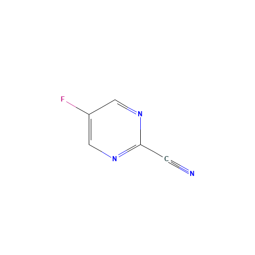 38275-55-7 5-Fluoro-2-pyrimidinecarbonitrile chemical structure