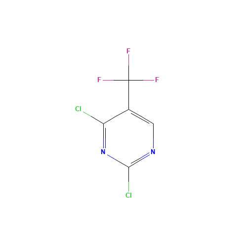 3932-97-6 2,4-Dichloro-5-trifluoromethylpyrimidine chemical structure