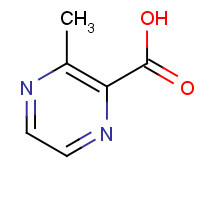 41110-28-5 3-METHYLPYRAZINE-2-CARBOXYLIC ACID chemical structure