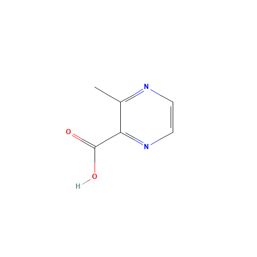 41110-28-5 3-METHYLPYRAZINE-2-CARBOXYLIC ACID chemical structure