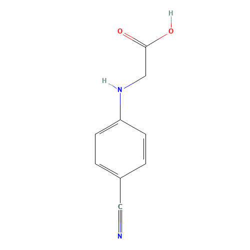42288-26-6 N-(4-CYANO-PHENYL)-GLYCINE chemical structure