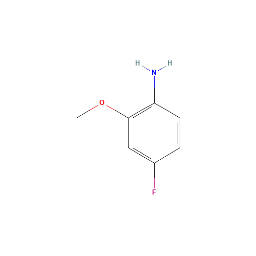 450-91-9 4-FLUORO-2-METHOXYANILINE chemical structure