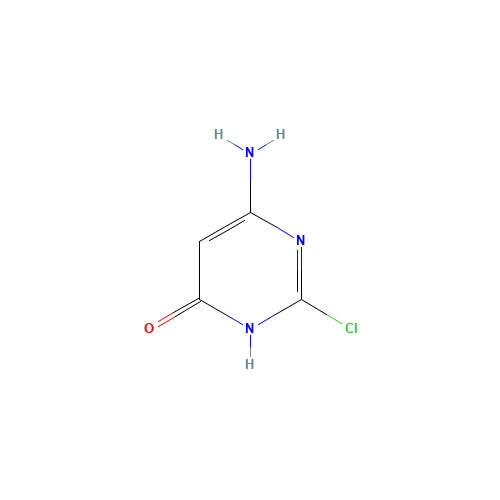 52386-11-5 4(1H)-Pyrimidinone,6-amino-2-chloro-(9CI) chemical structure