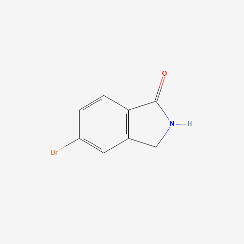 552330-86-6 5-BROMO-2,3-DIHYDRO-ISOINDOL-1-ONE chemical structure