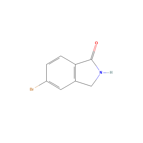 552330-86-6 5-BROMO-2,3-DIHYDRO-ISOINDOL-1-ONE chemical structure