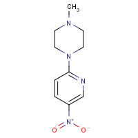 55403-34-4 2-(4-Methylpiperazin-1-yl)-5-nitropyridine chemical structure