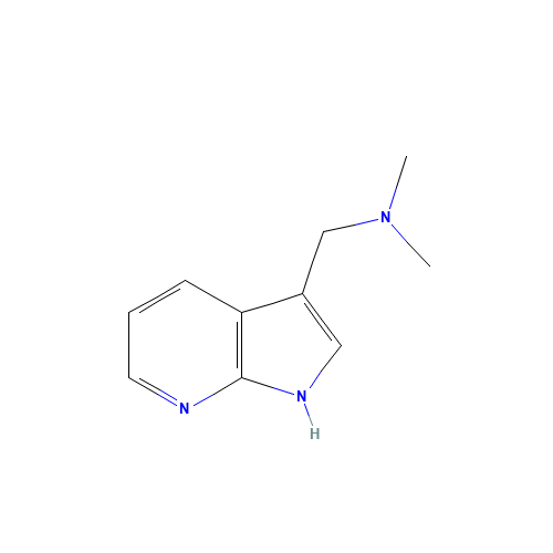 5654-92-2 3-(Dimethylaminomethyl)-7-azaindole chemical structure
