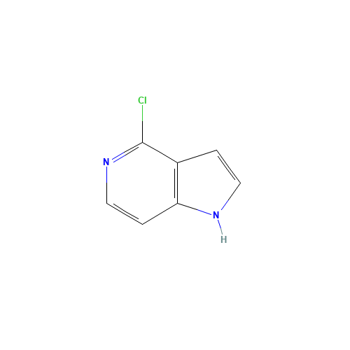 60290-21-3 4-CHLORO-5-AZAINDOLE chemical structure