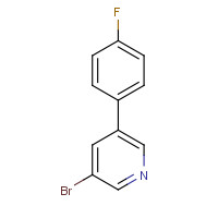 675590-04-2 3-BROMO-5-(4-FLUOROPHENYL)PYRIDINE chemical structure