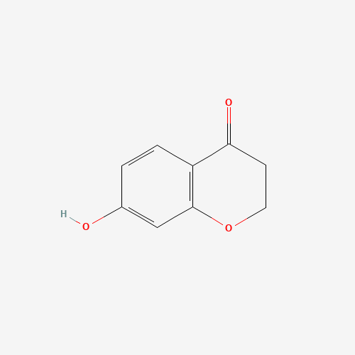 76240-27-2 4H-1-BENZOPYRAN-4-ONE,2,3-DIHYDRO-7-HYDROXY- chemical structure