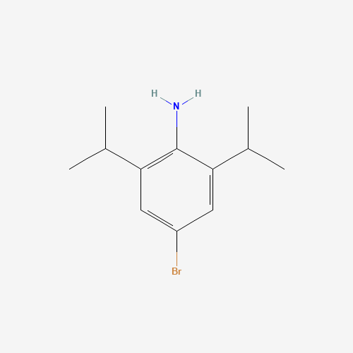 80058-84-0 4-BROMO-2,6-BIS(1-METHYLETHYL)BENZENAMINE chemical structure
