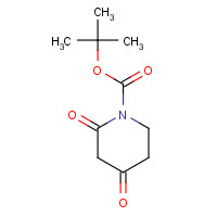 845267-78-9 TERT-BUTYL 2,4-DIOXOPIPERIDINE-1-CARBOXYLATE chemical structure