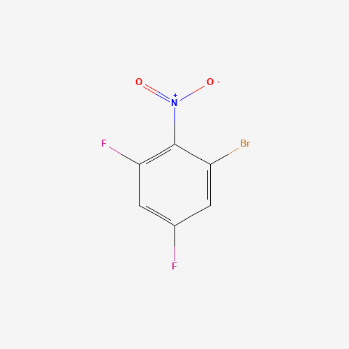 884494-38-6 2-BROMO-4,6-DIFLUORONITROBENZENE chemical structure