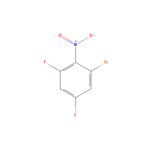 884494-38-6 2-BROMO-4,6-DIFLUORONITROBENZENE chemical structure