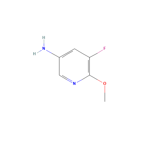 886372-63-0 5-FLUORO-6-METHOXY-PYRIDIN-3-YLAMINE chemical structure