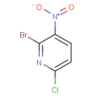 91678-23-8 2-BROMO-6-CHLORO-3-NITROPYRIDINE chemical structure