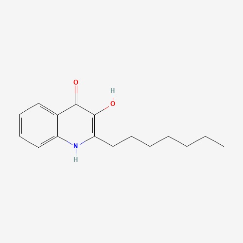 108985-27-9 2-HEPTYL-3-HYDROXY-4-QUINOLONE chemical structure