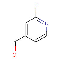 131747-69-8 2-Fluoropyridine-4-carboxaldehyde chemical structure