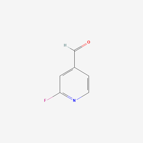 131747-69-8 2-Fluoropyridine-4-carboxaldehyde chemical structure