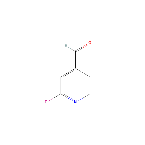 131747-69-8 2-Fluoropyridine-4-carboxaldehyde chemical structure
