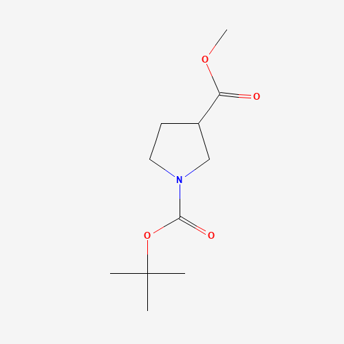 122684-33-7 Methyl 1-Boc-3-pyrrolidinecarboxylate chemical structure