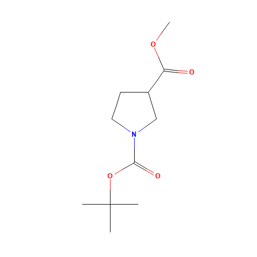 122684-33-7 Methyl 1-Boc-3-pyrrolidinecarboxylate chemical structure