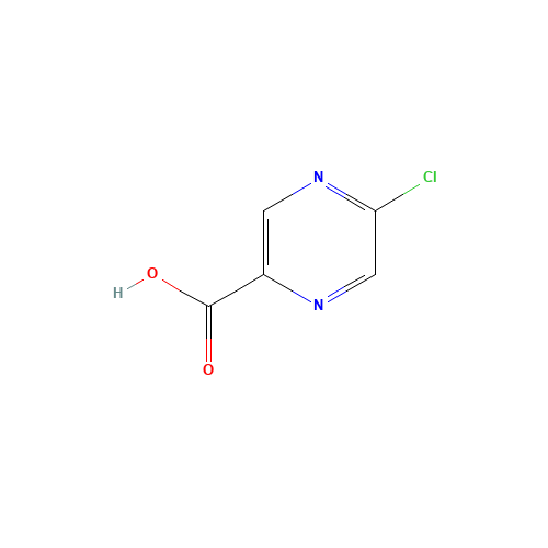 36070-80-1 5-CHLORO-PYRAZINE-2-CARBOXYLIC ACID chemical structure