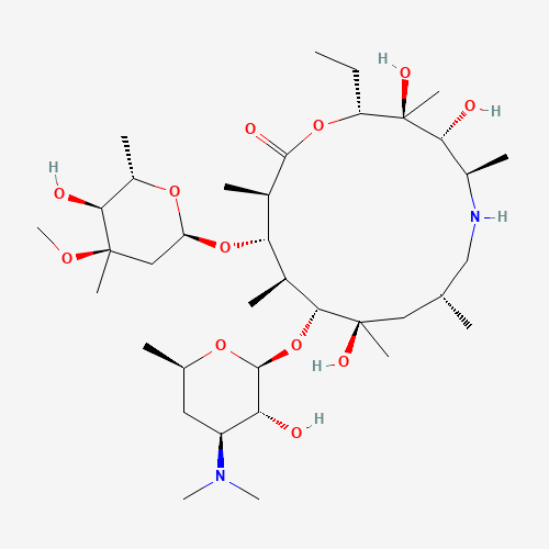 76801-85-9 Azathramycin chemical structure