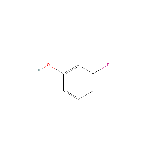 443-87-8 3-Fluoro-2-methylphenol chemical structure