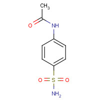 121-61-9 4-Acetamidobenzenesulfonamide chemical structure