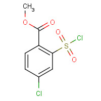 85392-01-4 4-CHLORO-2-(CHLOROSULFONYL) BENZOIC ACID METHYL ESTER chemical structure