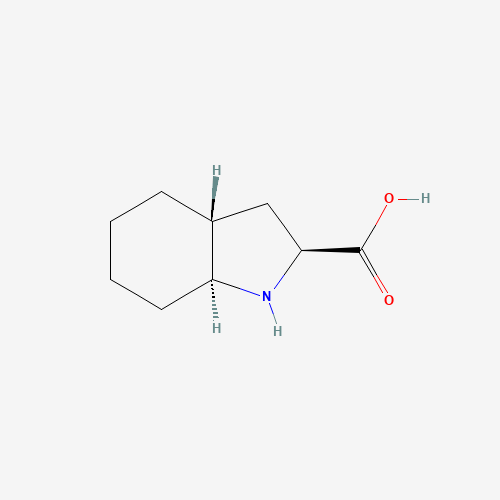 145438-94-4 (2S,3aR,7aS)-Octahydro-1H-indole-2-carboxylic acid chemical structure
