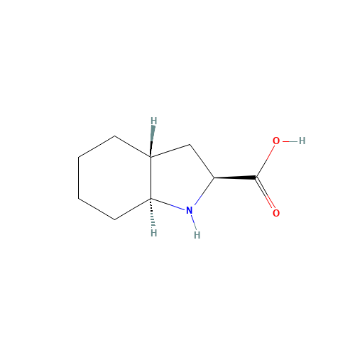 145438-94-4 (2S,3aR,7aS)-Octahydro-1H-indole-2-carboxylic acid chemical structure