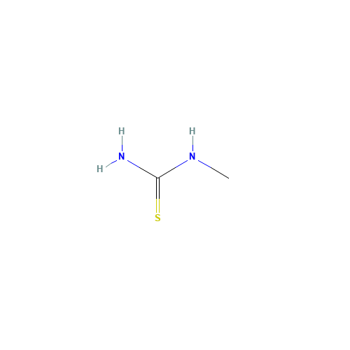 598-52-7 N-METHYLTHIOUREA chemical structure
