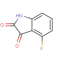 346-34-9 4-Fluoroindoline-2,3-dione chemical structure