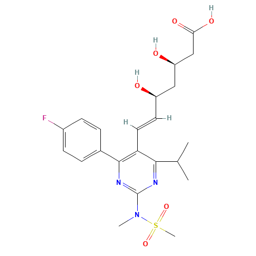 287714-41-4 Rosuvastatin chemical structure