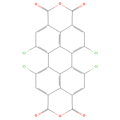 156028-26-1 1,6,7,12-Tetrachloroperylene tetracarboxylic acid dianhydride chemical structure