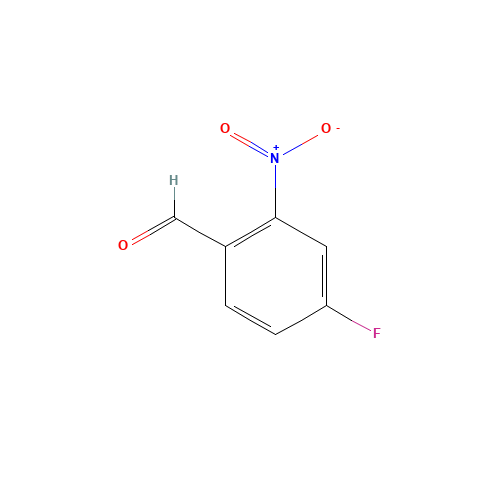 2923-96-8 4-FLUORO-2-NITRO-BENZALDEHYDE chemical structure