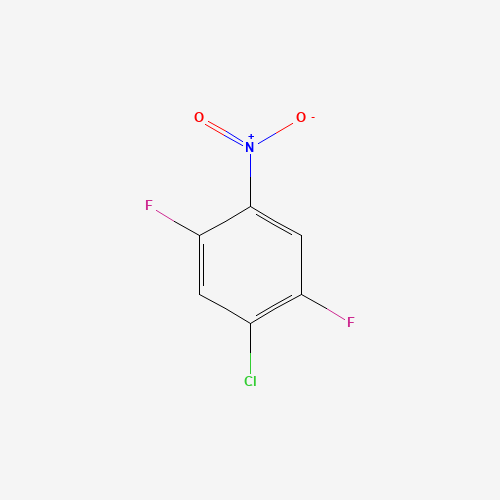 578-28-9 4-CHLORO-2,5-DIFLUORONITROBENZENE chemical structure