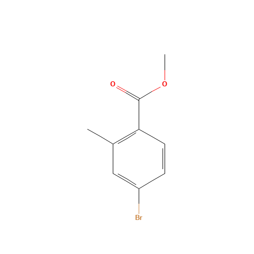 99548-55-7 BENZOIC ACID,4-BROMO-2-METHYL-,METHYL ESTER chemical structure