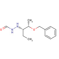 170985-85-0 2-[(1S,2S)-1-Ethyl-2-(phenylmethoxy)propyl]hydrazinecarboxaldehyde chemical structure