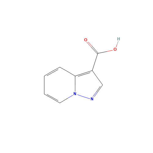16205-46-2 Pyrazolo[1,5-a]pyridine-3-carboxylic acid chemical structure