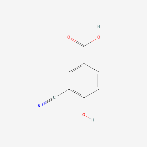 70829-28-6 3-Cyano-4-hydroxybenzoic acid chemical structure