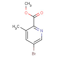 213771-32-5 5-Bromo-3-methylpyridine-2-carboxylic acid methyl ester chemical structure